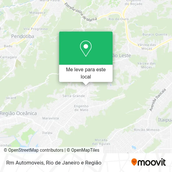 Rm Automoveis mapa