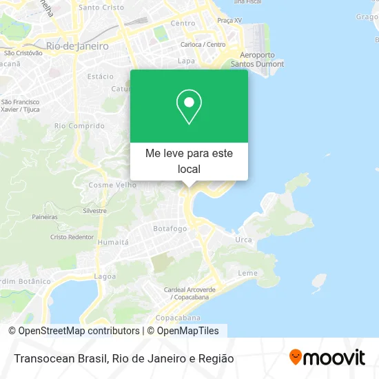 Transocean Brasil mapa