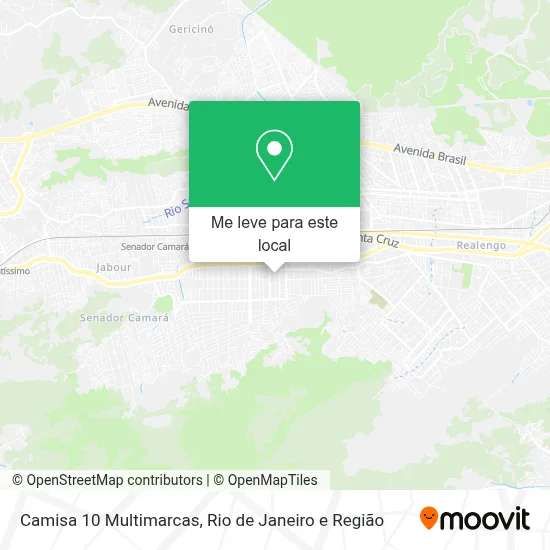 Camisa 10 Multimarcas mapa