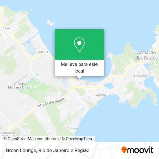Green Lounge mapa