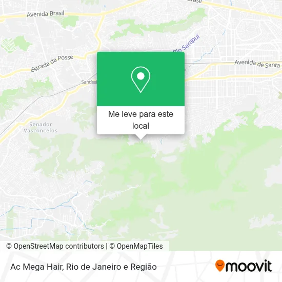 Ac Mega Hair mapa