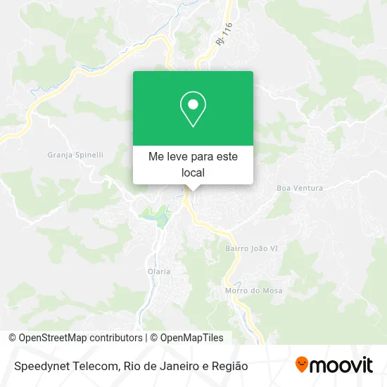 Speedynet Telecom mapa