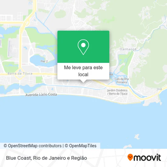 Blue Coast mapa