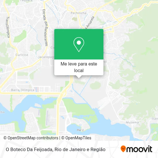 O Boteco Da Feijoada mapa
