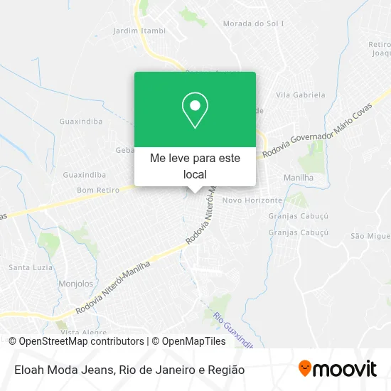Eloah Moda Jeans mapa