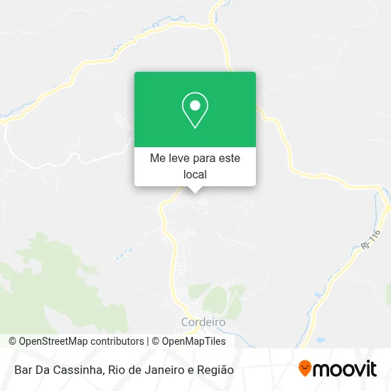 Bar Da Cassinha mapa