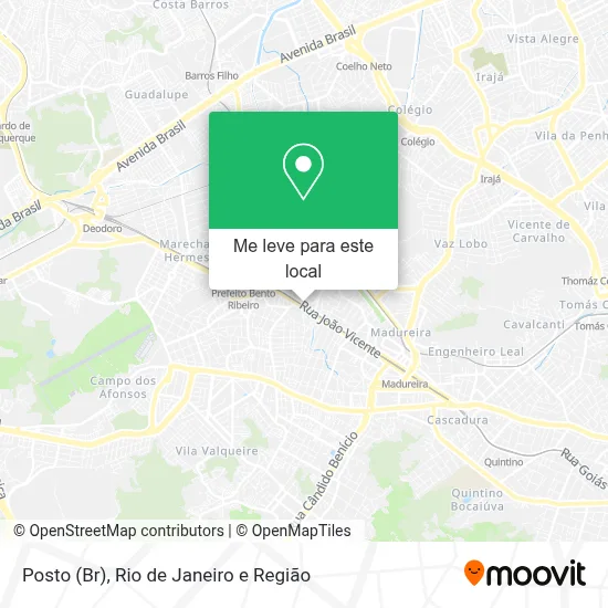 Posto (Br) mapa