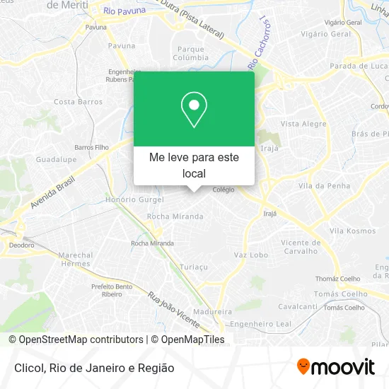 Clicol mapa