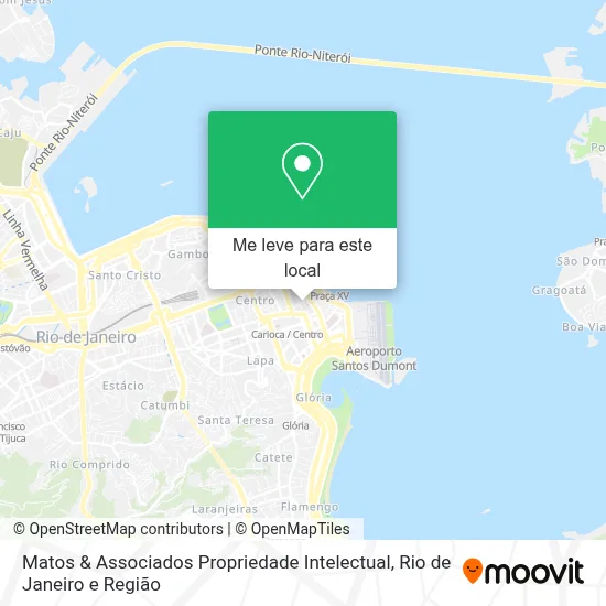 Matos & Associados Propriedade Intelectual mapa
