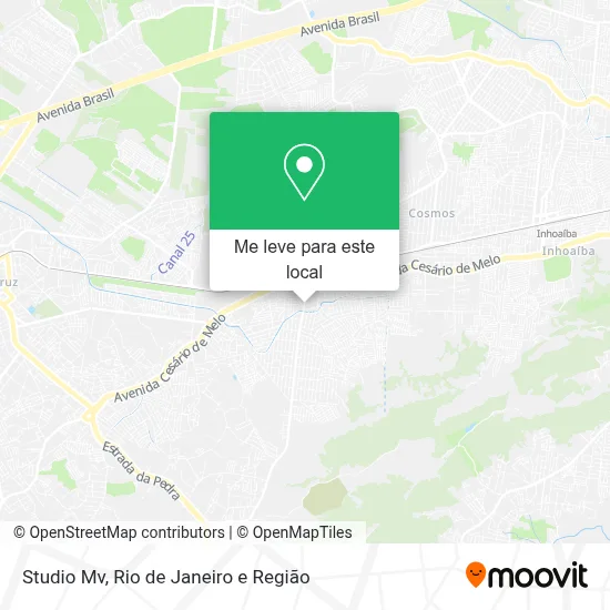 Studio Mv mapa