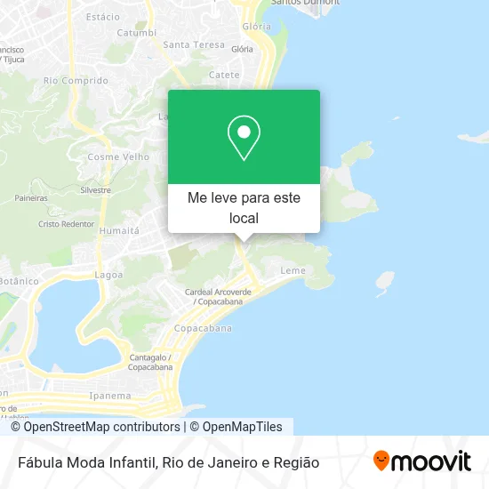 Fábula Moda Infantil mapa