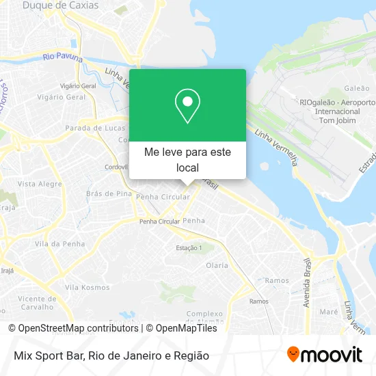Mix Sport Bar mapa