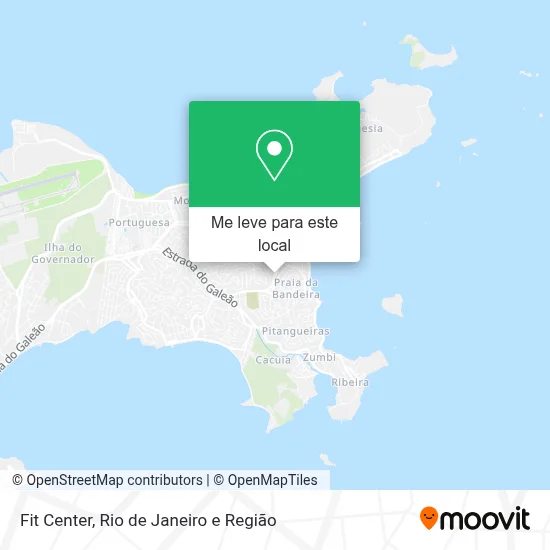 Fit Center mapa