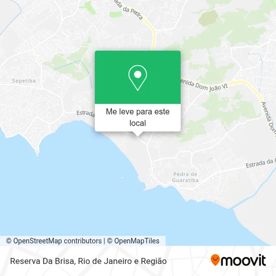 Reserva Da Brisa mapa