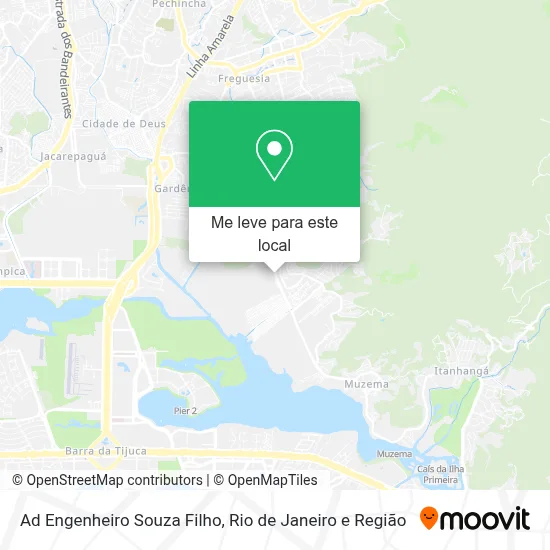 Ad Engenheiro Souza Filho mapa