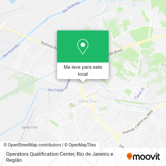 Operators Qualification Center mapa