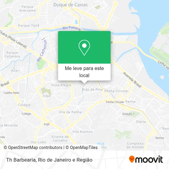 Th Barbearia mapa