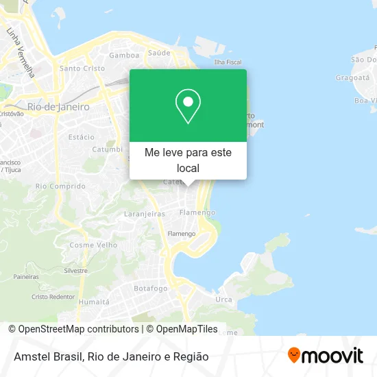 Amstel Brasil mapa