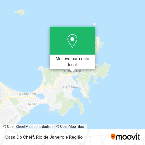 Casa Do Cheff mapa