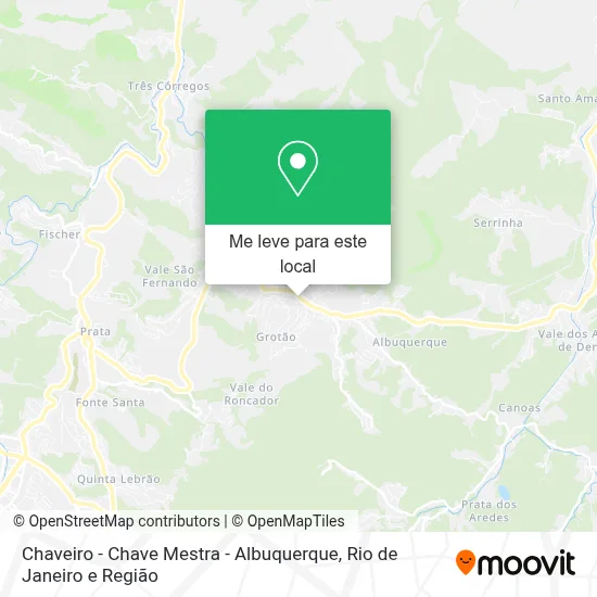 Chaveiro - Chave Mestra - Albuquerque mapa