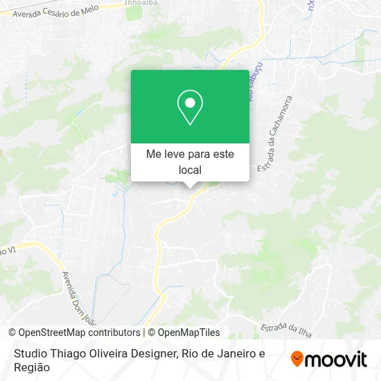 Studio Thiago Oliveira Designer mapa