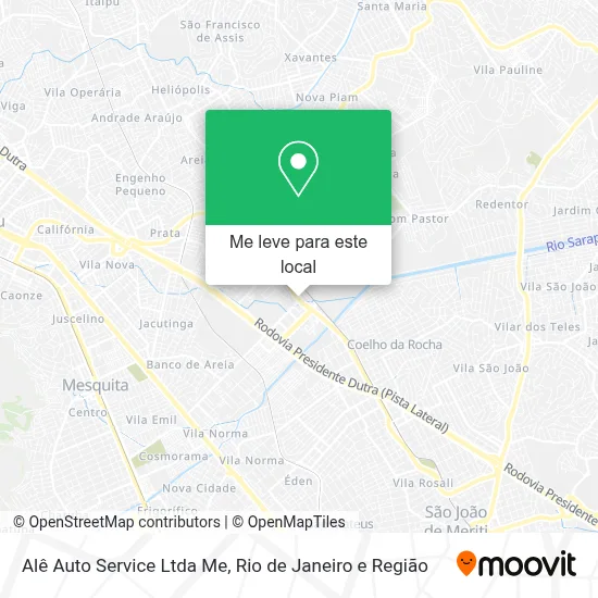 Alê Auto Service Ltda Me mapa