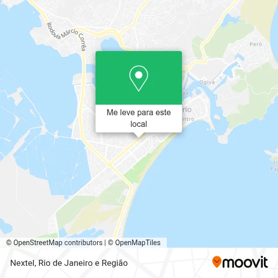 Nextel mapa