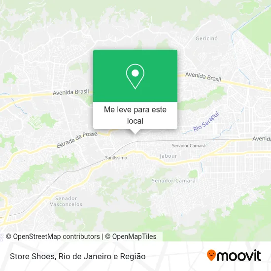 Store Shoes mapa