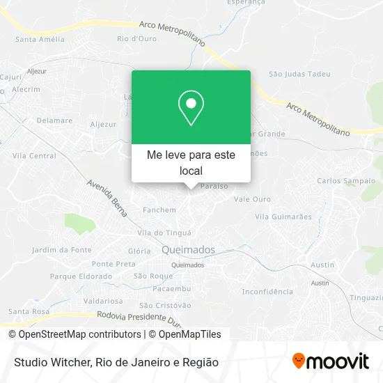 Studio Witcher mapa