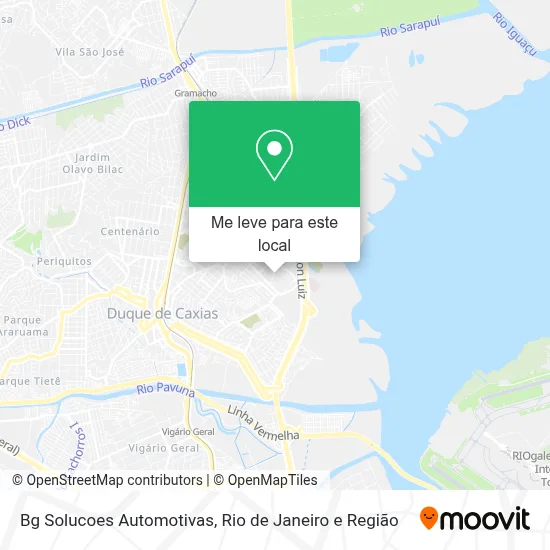 Bg Solucoes Automotivas mapa