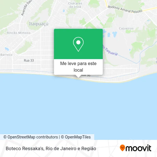 Boteco Ressaka's mapa