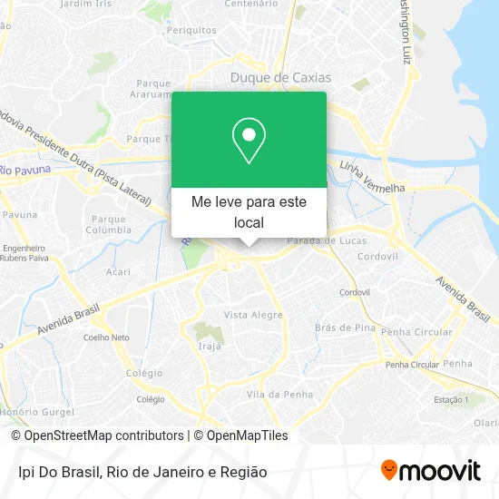 Ipi Do Brasil mapa
