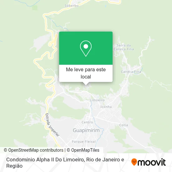 Condomínio Alpha II Do Limoeiro mapa