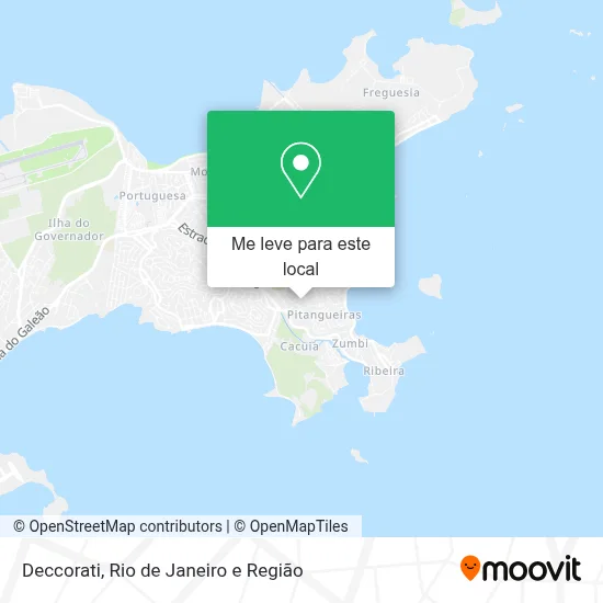 Deccorati mapa
