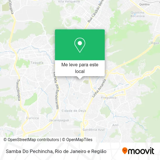 Samba Do Pechincha mapa
