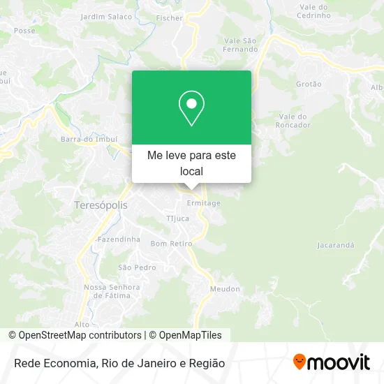 Rede Economia mapa