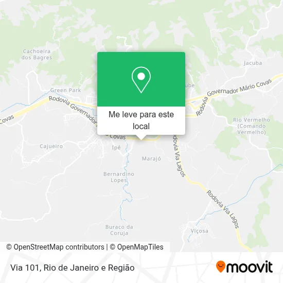 Via 101 mapa
