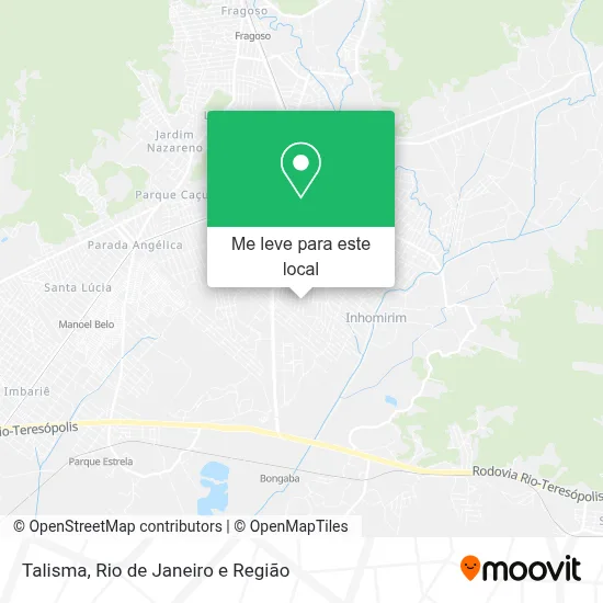 Talisma mapa