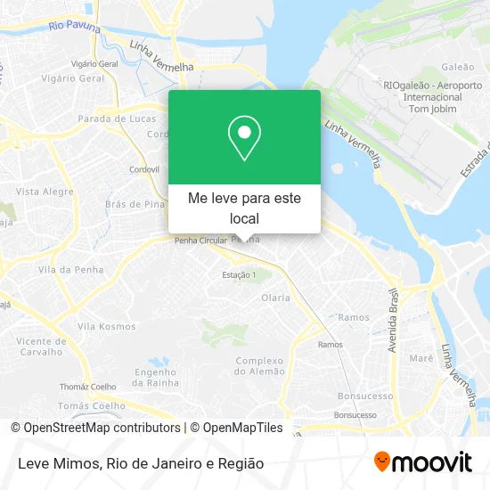 Leve Mimos mapa