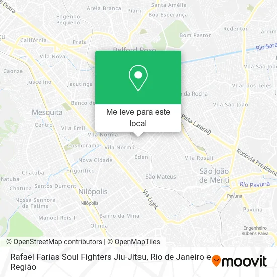 Rafael Farias Soul Fighters Jiu-Jitsu mapa