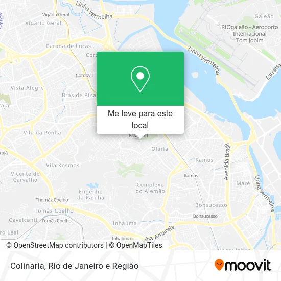 Colinaria mapa