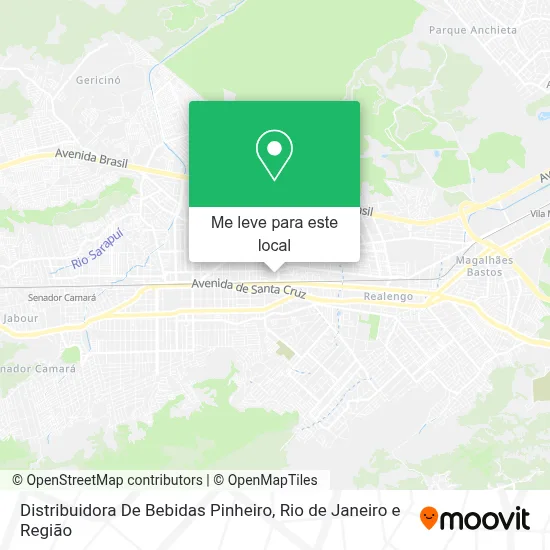 Distribuidora De Bebidas Pinheiro mapa