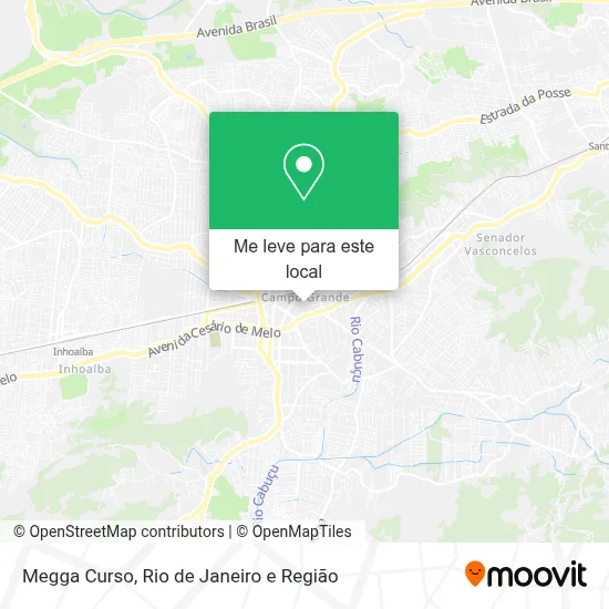Megga Curso mapa