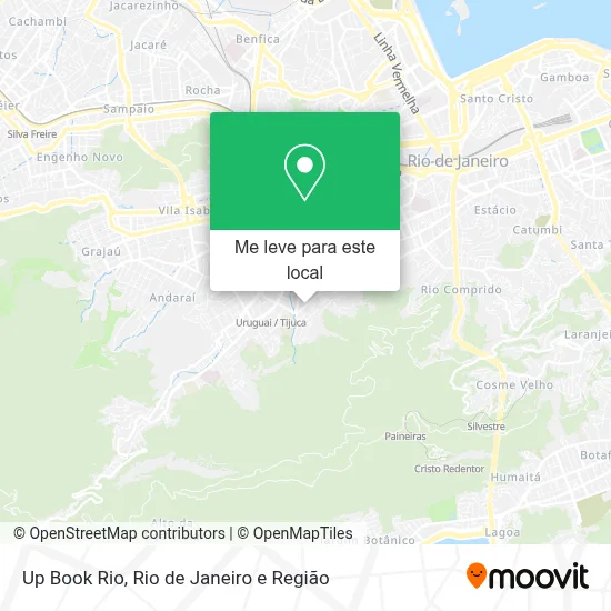 Up Book Rio mapa