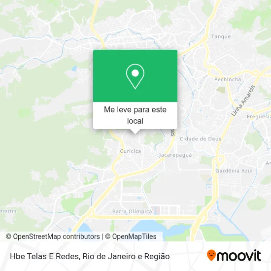 Hbe Telas E Redes mapa