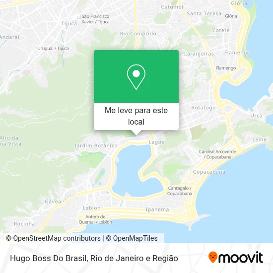 Hugo Boss Do Brasil mapa
