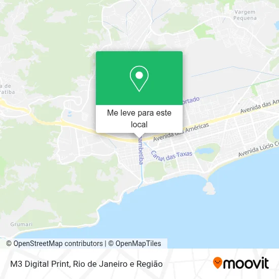 M3 Digital Print mapa