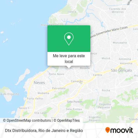 Dtx Distribuidora mapa