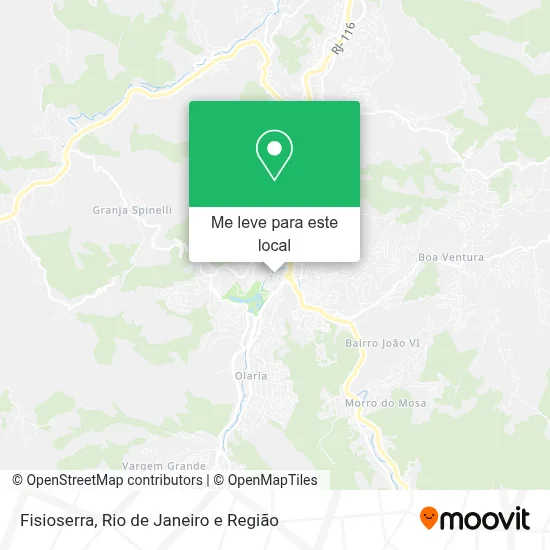 Fisioserra mapa