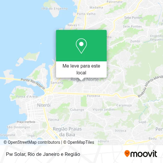 Pw Solar mapa